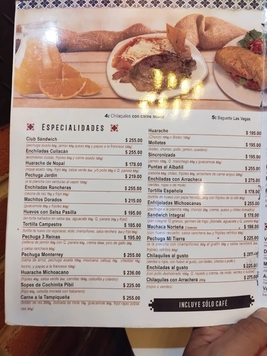 Mi Tierra Menu - Image 5
